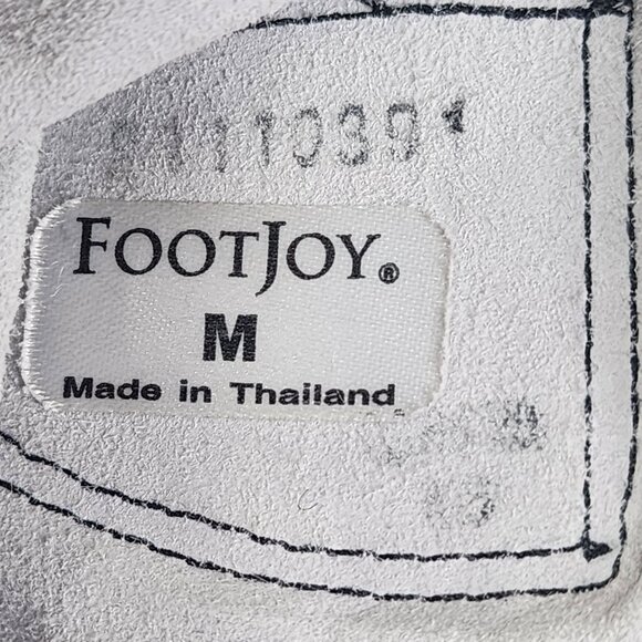 FootJoy StaSof White Leather Golf Glove Left Hand Size M - Picture 10 of 10